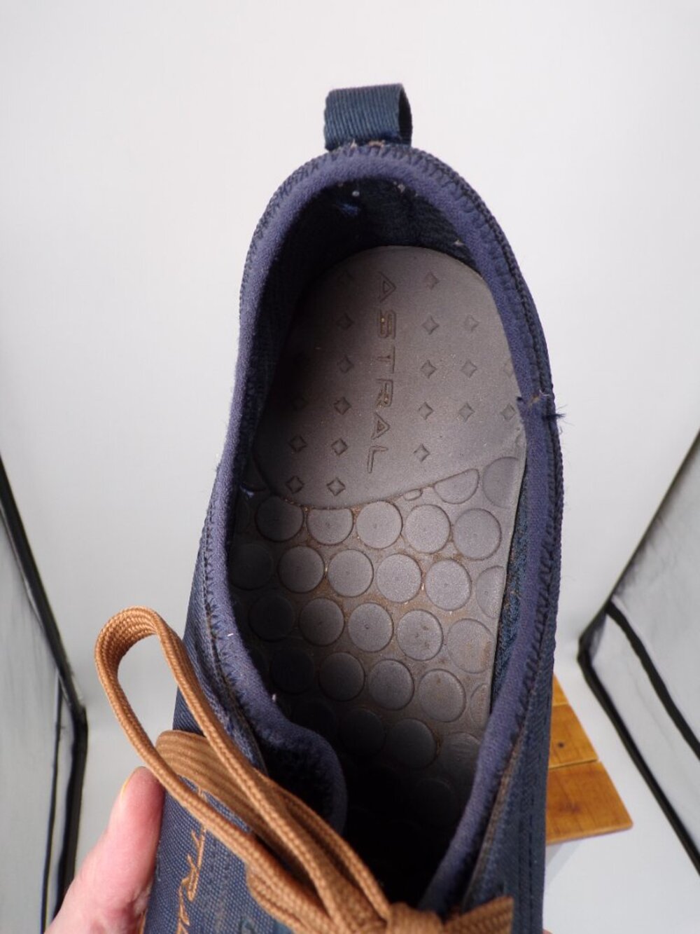 Astral Loyak Water Shoes Mens 11 Navy Blue Athletic Sneakers Barefoot Style - Picture 10 of 11
